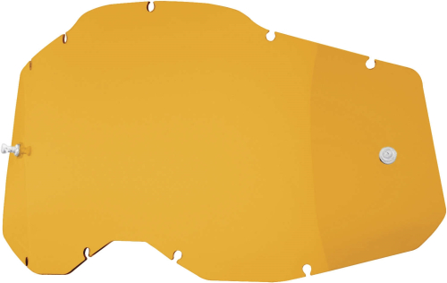 100% - 100% Replacement Lens for Adult Racecraft 2/Accuri 2/Stratus 2 Goggles - Persimmon - 51008-105-01