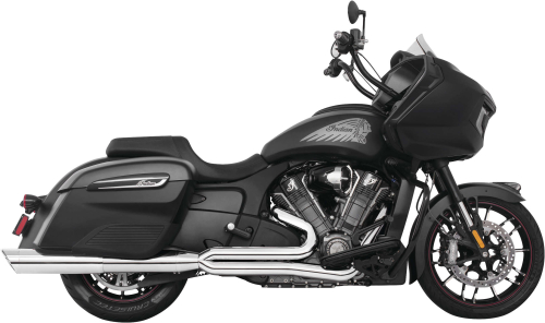 Freedom Performance - Freedom Performance Union 2-Into-1 for Indian - Chrome w/Chrome Slash Tip - IN00258