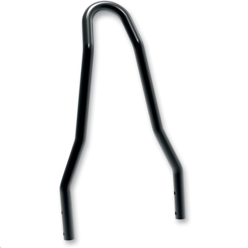 Khrome Werks - Khrome Werks Round Sissy Bars - 13.06h x 7.50w - Black - KW263817