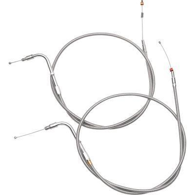 Barnett - Barnett Stainless Clear-Coated Idle Cable (+8in.) - 102-30-40017-08