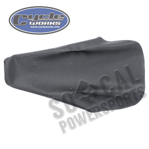 Quad Works - Quad Works Cycle Works Seat Cover - Gripper Black - 36-95097-01