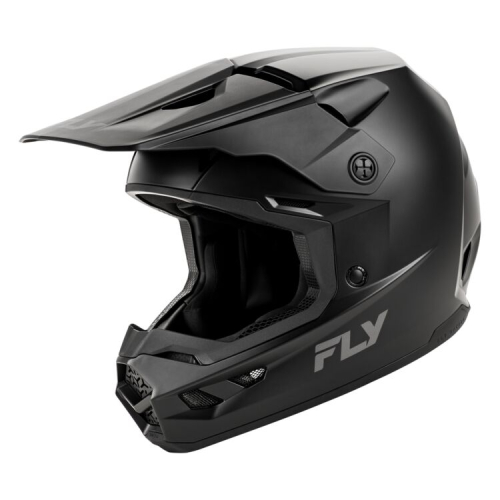Fly Racing - Fly Racing Kinetic Solid Helmet - A0029740XS - Matte Black - X-Small