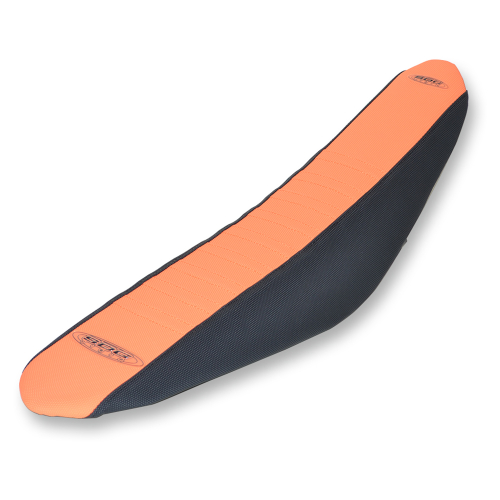 SDG - SDG 9-Pleat Gripper Seat Cover  - Orange/Black - 96358OK