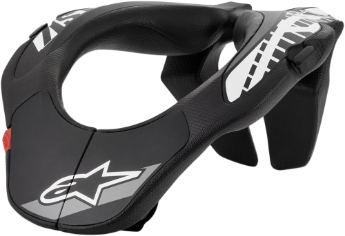 Alpinestars - Alpinestars Youth Neck Support - 6540118-12-OS - Black/White - OSFA