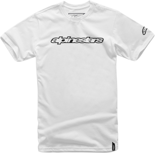 Alpinestars - Alpinestars Wordmark T-Shirt - 10367201520M - White - Medium