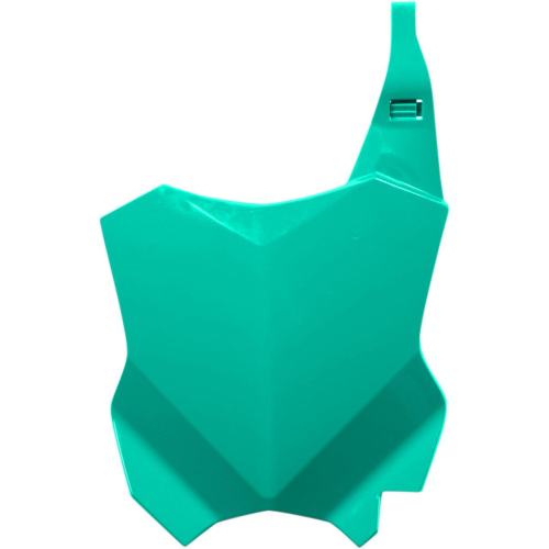 Acerbis - Acerbis Front Number Plate - Teal - 2449390213