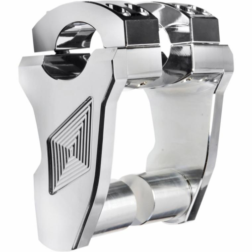 Rox Speed FX - Rox Speed FX Patriot Series Pivoting Risers - 3in. - Chrome - 4R-P3RX-02