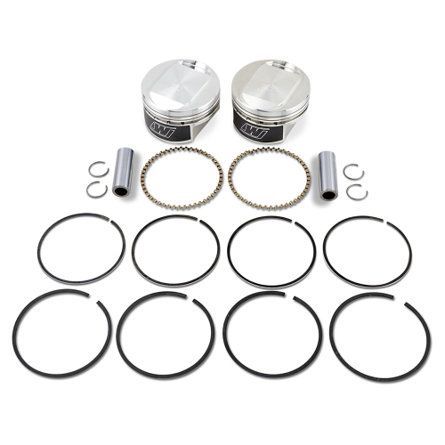Wiseco - Wiseco K Piston Kit (73ci., Domed) - .010in. Oversize to 3.508in., 10.5:1 Compression - K1747