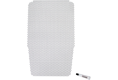 Klock Werks - Klock Werks Outrider Radiator Guard - KWS-04-0321-B