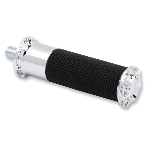 Arlen Ness - Arlen Ness Fusion Shift Peg - Bevelled - Chrome - 07-930