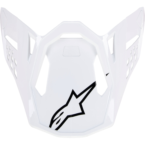Alpinestars - Alpinestars Visor for S-M10 Helmet - White Glossy - 8980123-2180-OS