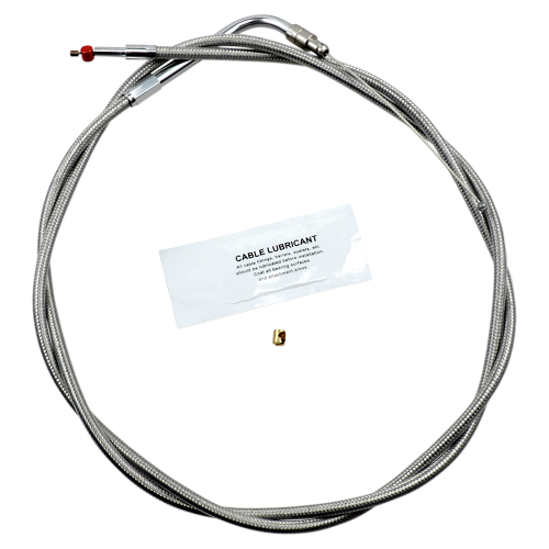 Barnett - Barnett Stainless Clear-Coated Throttle Cable (+10in.) - 102-30-30009-10
