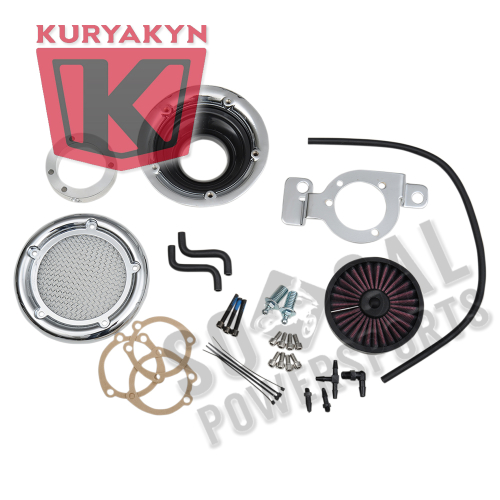 Kuryakyn - Kuryakyn Velociraptor Air Cleaner - Chrome - 9510