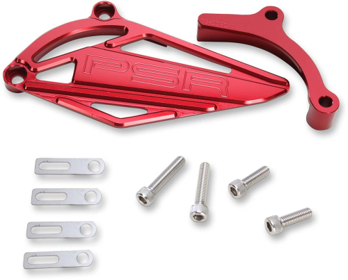 PSR - PSR Case Saver/Sprocket Cover Kit - Red - 03-04153-24