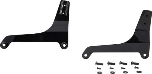 Drag Specialties - Drag Specialties Side Plates - Black - 1504-0072