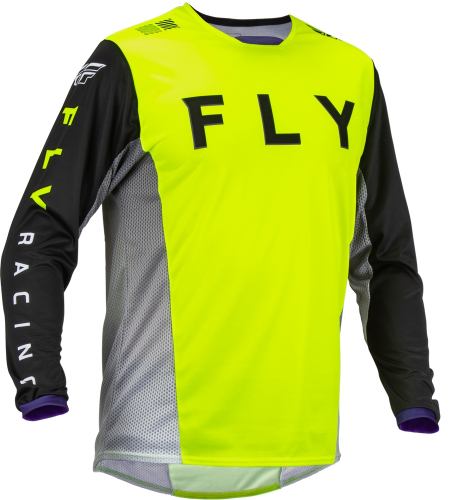 Fly Racing - Fly Racing Kinetic Kore Jersey - 376-4232X - Hi-Vis/Black - 2XL