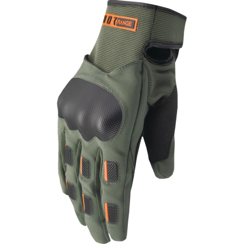 Thor - Thor Range Gloves - 3330-8266 - Army/Orange - Large