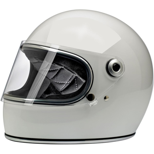 Biltwell Inc. - Biltwell Inc. Gringo S Solid Helmet - 1003-104-101 - Gloss White - X-Small
