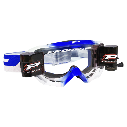 Pro Grip - Pro Grip 3200 Venom Goggles with Roll-Off System - PZ3200ROBLU - Blue - OSFA
