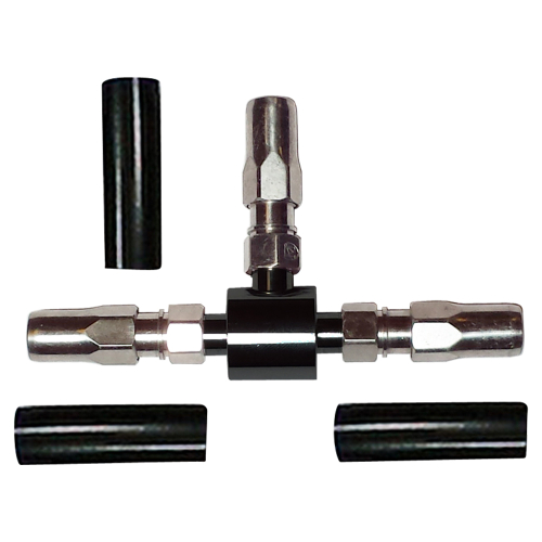 Magnum - Magnum Build Your Own Brake Line Tee - Black - 493006