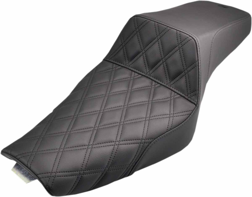 Saddlemen - Saddlemen Step-Up Front Lattice Stitch Seat - Black - 807-11-172