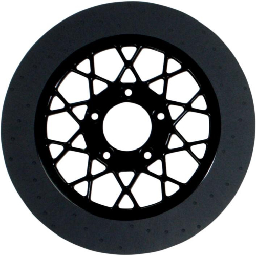 Lyndall Racing Brakes - Lyndall Racing Brakes Gemini Lug-Drive Brake Rotor - Black - NVLD-115FB20SA