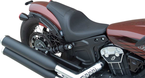 Drag Specialties - Drag Specialties 3/4 Bobber Solo Seat - Black - 0810-2254