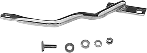 Paughco - Paughco Rear Pipe Hanger Bracket for Shotgun Style Exhaust - Chrome - 718J