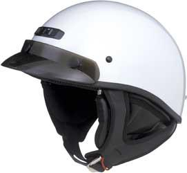 G-Max - G-Max GM35F Solid Full Dressed Helmet - G1235086 - Pearl White - Large