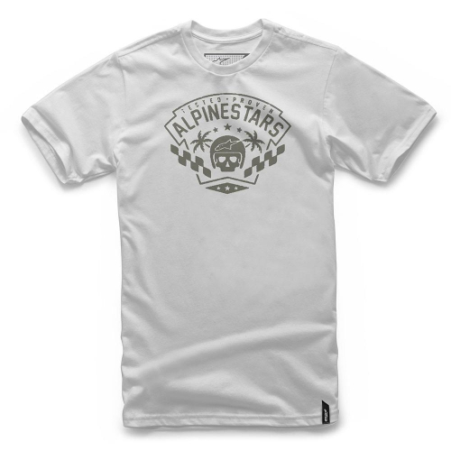 Alpinestars - Alpinestars First Order Tee Shirt - 101772016-19-S - Silver - Small