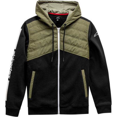 Alpinestars - Alpinestars Alltime Hybrid Jacket - 1211-11002-1067-S - Black/Olive - Small