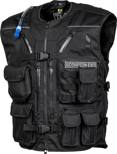 Scorpion - Scorpion Covert Tactical Vest - 3603-18 - Black - 2XL-3XL