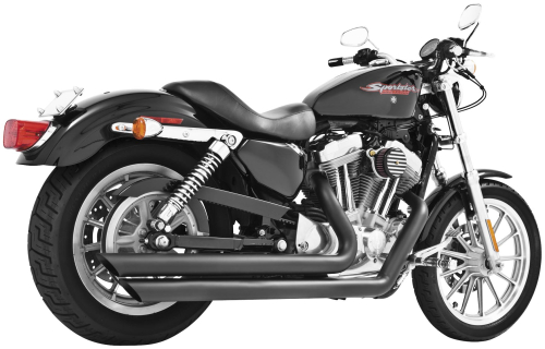 Freedom Performance - Freedom Performance Patriot LG Exhaust System - Slash - Black - HD00045