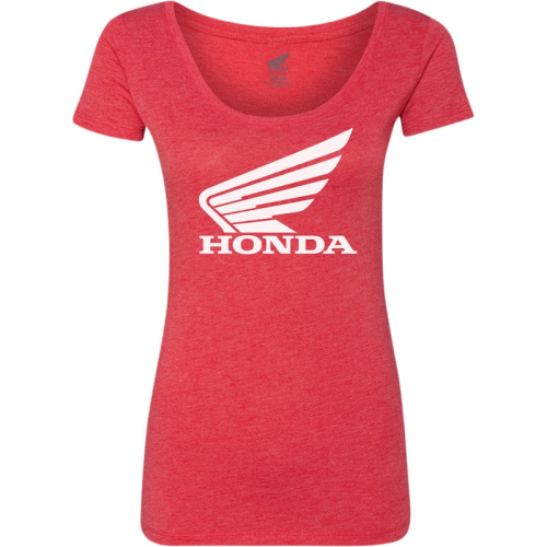Honda Collection - Honda Collection Honda Wing Womens T-Shirt - NP21S-L3029-S - Red - Small