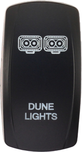 XTC Power Products - XTC Power Products Dash Rocket Switch Face Plate - Dune Lights - SW00-00112011