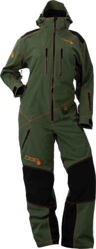 DSG - DSG Spectrum 2.0 Womens Monosuit - 519927 - Black/Forest Green - 3XL