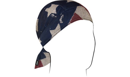 Zan Headgear - Zan Headgear Micro-Mesh Flydanna - ZM408 - Patriotic - OSFM