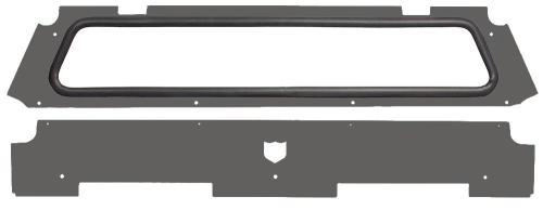 Pro Armor - Pro Armor Rear Windshield - Stealth Gray - P144W461SG