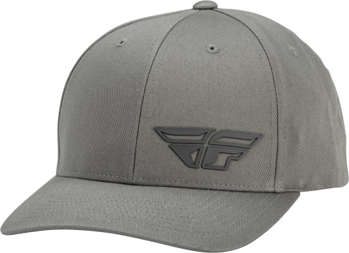 Fly Racing - Fly Racing Fly F-Wing Hat - 351-0138 - Gray - OSFM