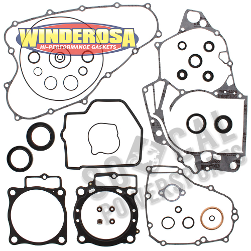 Winderosa - Winderosa Complete Gasket Set with Oil Seals - 811284