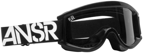 Answer - Answer Answer Logo Youth Goggles - 018166 - Black/Clear Lens
