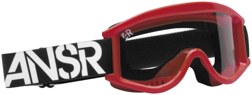Answer - Answer Answer Logo Youth Goggles - 018167 - Red/Clear Lens