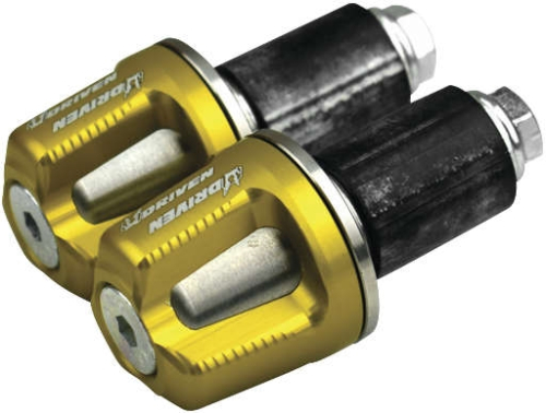 Driven Racing - Driven Racing Revolt Bar End - Gold - DBEW-RE-GOLD
