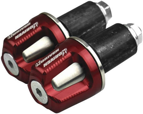 Driven Racing - Driven Racing Revolt Bar End - Red - DBEW-RE-RED
