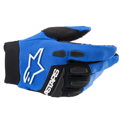 Alpinestars - Alpinestars Full Bore Youth Gloves - 3543622-713-XXS - Blue/Black - 2XS