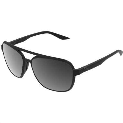 100% - 100% Kasia Aviator Sunglasses - 61042-019-61 - Matte Black - OSFA