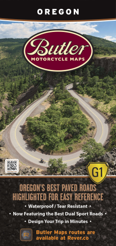 Butler Maps - Butler Maps G1 Series Map - Oregon - MP-110