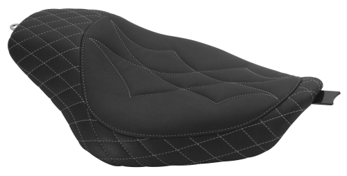 Revere - Revere Journey Solo Diamond Seat by Mustang - Gun Metal Gray - 75101GM