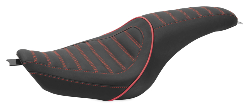 Revere - Revere Journey 2-Up Stripe Seat by Mustang - Black - 74100