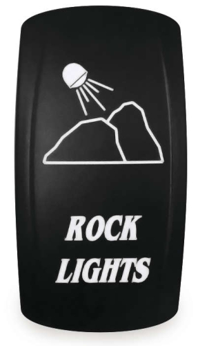 ModQuad - ModQuad Laser Engraved Light Switch - Rock Lights - RS-ROCK